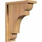 Ekena Millwork New Brighton Smooth Corbel w/Backplate, Western Red Cedar, 5 1/2"W x 14"D x 18"H COR06X14X18NEB01SWR - alternate 1